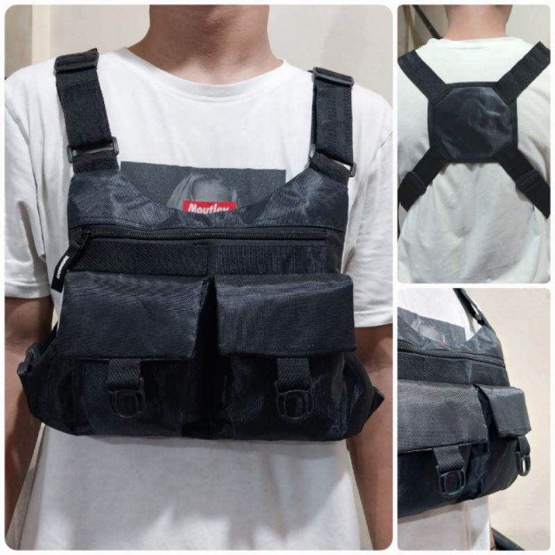 tas pria simpel tas dada tactical rig bag Qutdoor