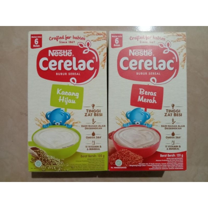 cerelac 120g/ bubur cerelac/ bubur bayi cerelac/ serelak bubur bayi/ bubur serelak