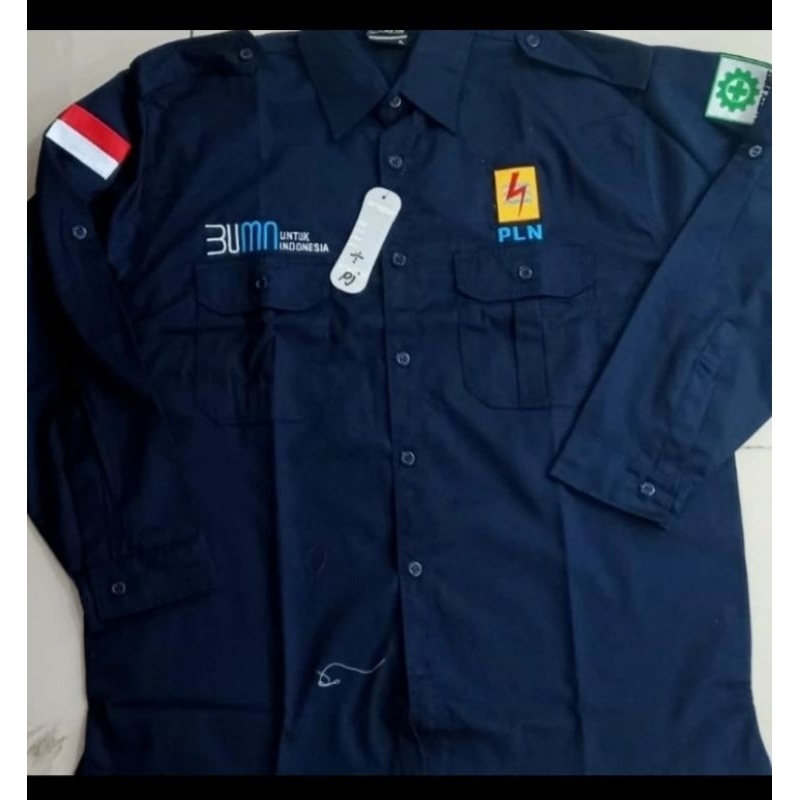 Kemeja BUMN PLN seragam PLN baju PLN PDH PLN PDL PLN seragam kerja PLN baju Dinas PLN seragam Dinas 