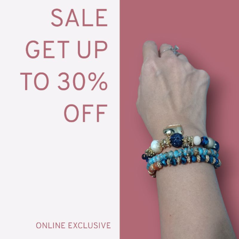 Gelang Fashion Turkish bangles style set isi 3