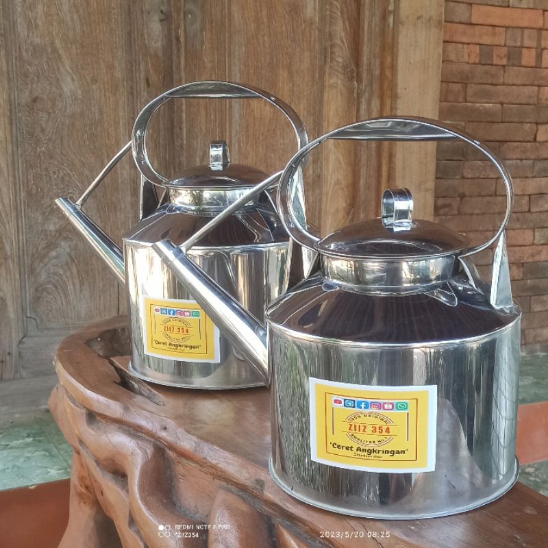 7 Ltr Ceret Angkringan Hik Stainless Stell