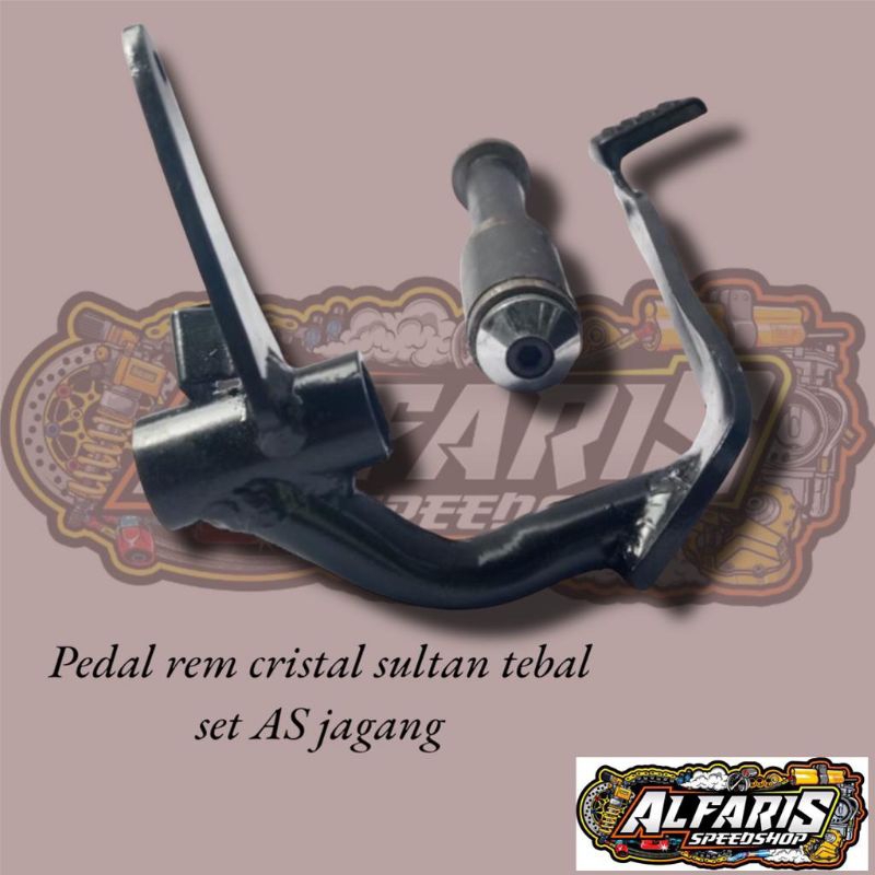 PEDAL REM CRISTAL SULTAN TEBAL SET AS JAGANG