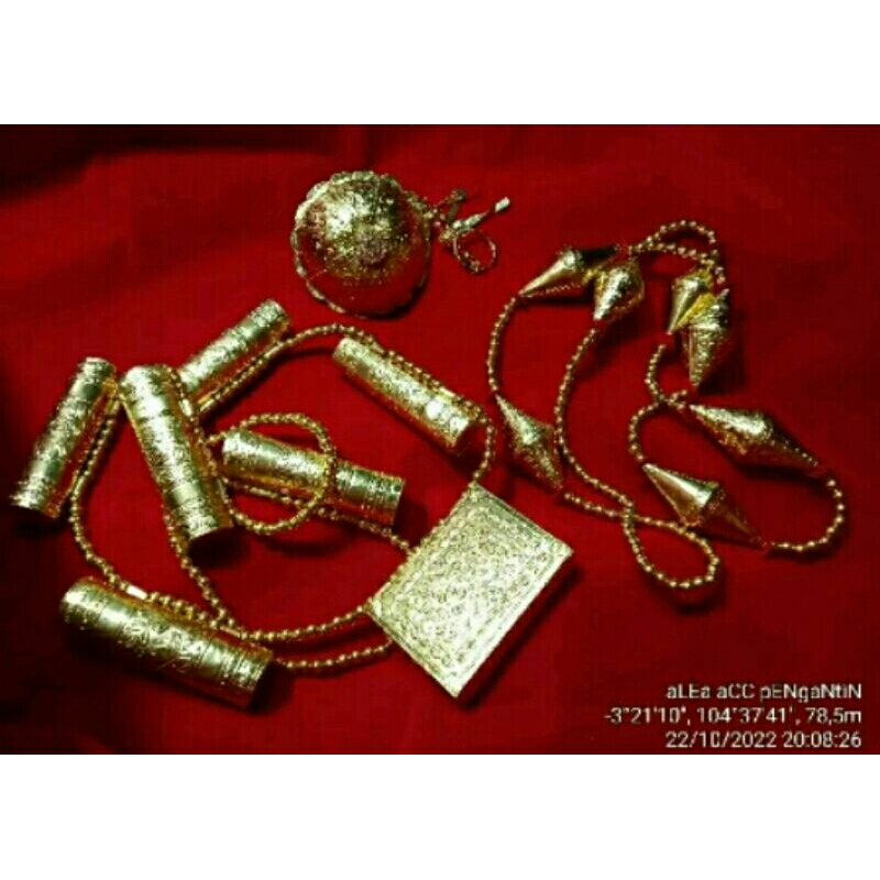 Kalung Pengantin Adat Lampung