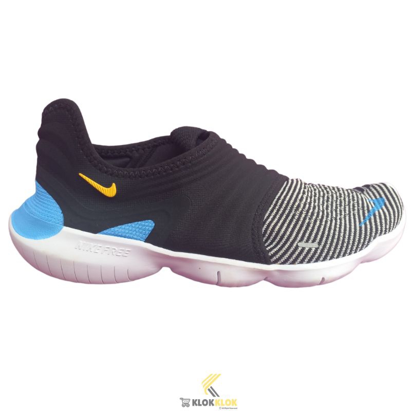 Nike free rn flyknit 3.0 sepatu lari pria original