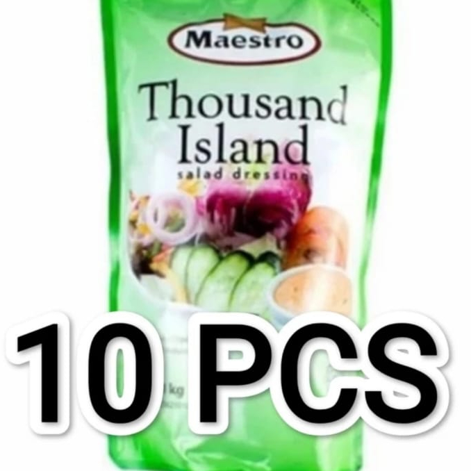 

mayonaise maestro thousand island 1kg 1 dus