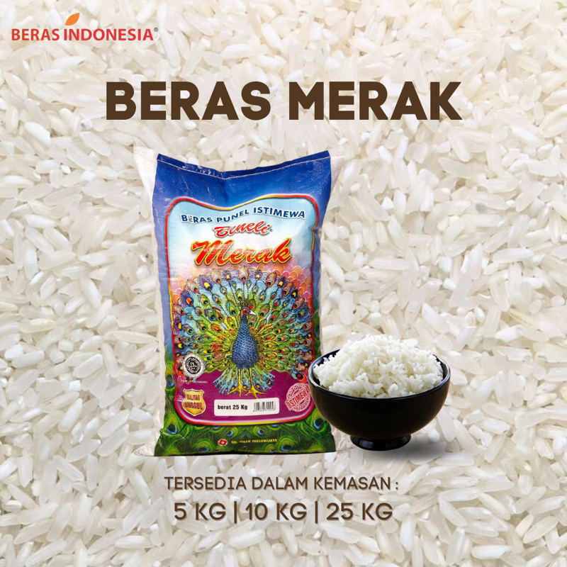 

BERAS MERAK 25 KG