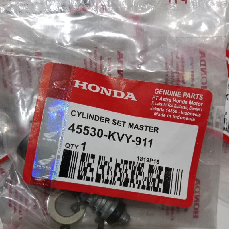 seal master rem, master rem ket Beat, Beat Fi, Beat Esp, vario 110, Blade dan Revo absolute