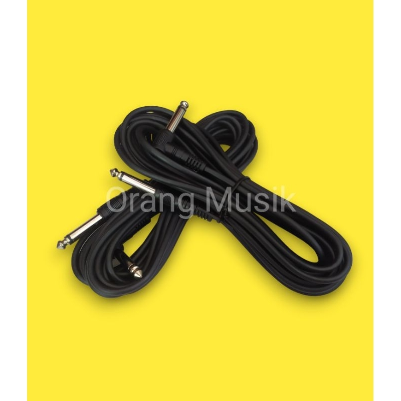 Kabel Jack 5 Meter - Kabel Jack Gitar Bass Keyboard - Kabel Jack Gitar 5 Meter