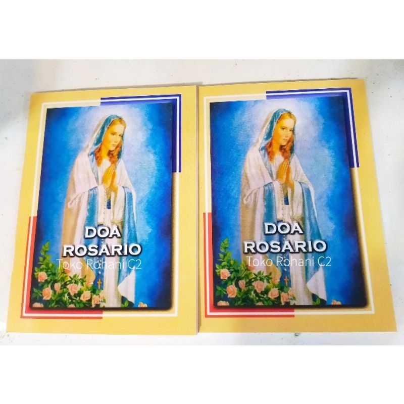 Buku Doa Rosario - Buku Rohani - Ibadat Rosario - Doa Rosario