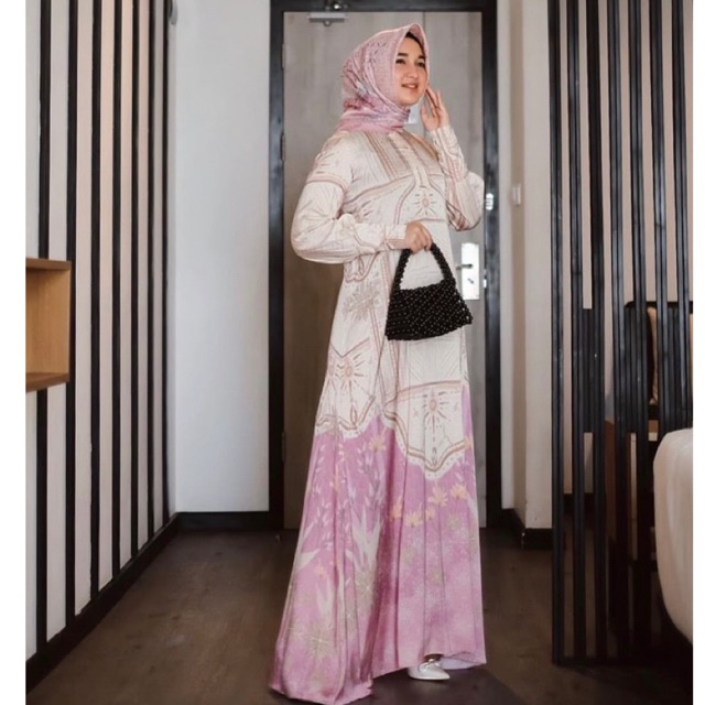 LA SABELLE dress Jaleela collection Dalila Zarmina dress #dresswanita #lasabelle #riamiranda #kamiid