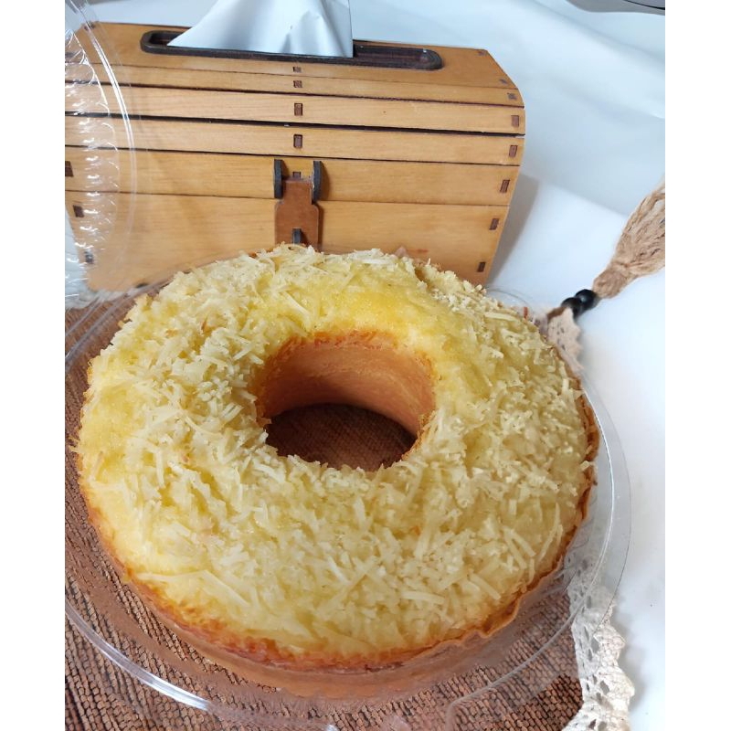 

Bolu tape/bolu jadul/tape toping keju uk 20x20cm