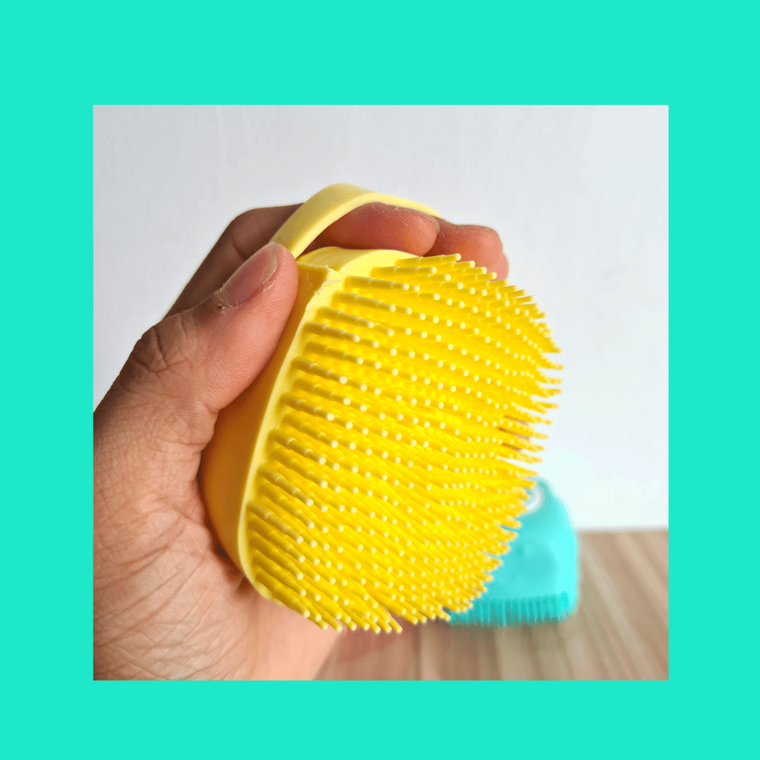 Bath brush silicone mandi hewan