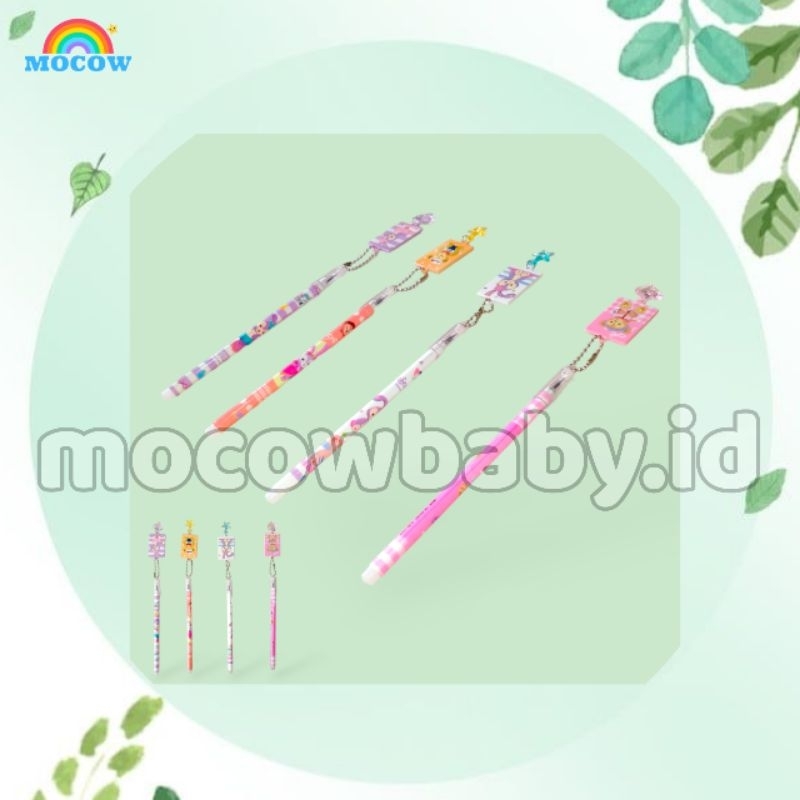 

pen gel gantungan bintang / pulpen