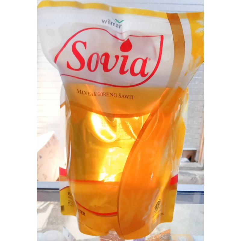 

Sovia 2 L pouch ( minyak kelapa sawit)