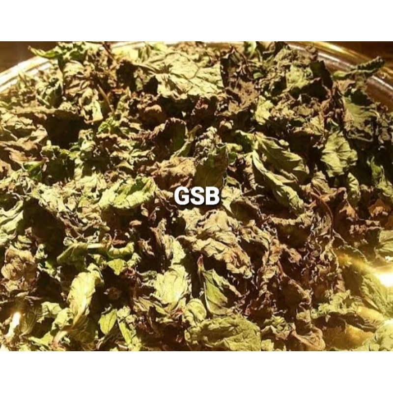 

Daun mint kering asli herbal alami 100 gram