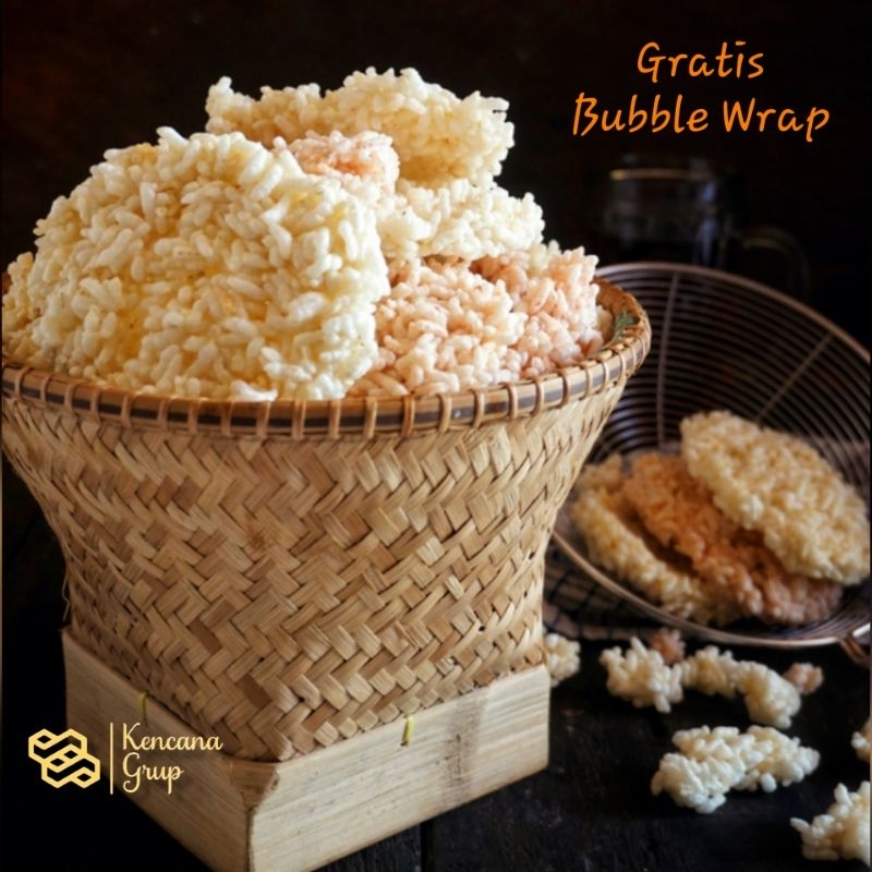 

Rengginang Mentah Rasa Bawang dan Terasi 500 Gram