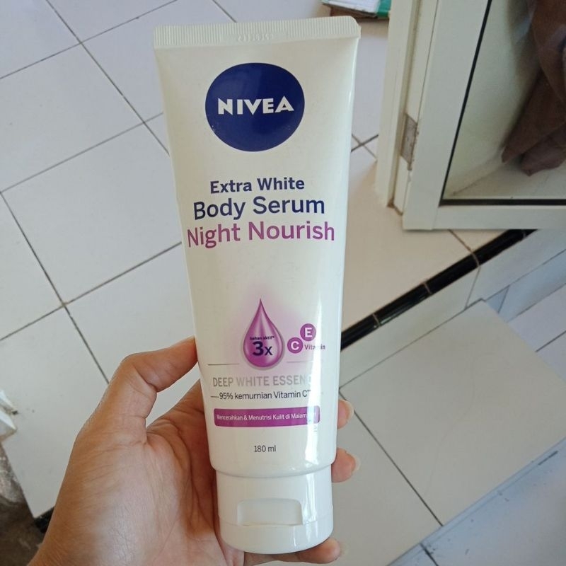 Nivea body serum night nourish