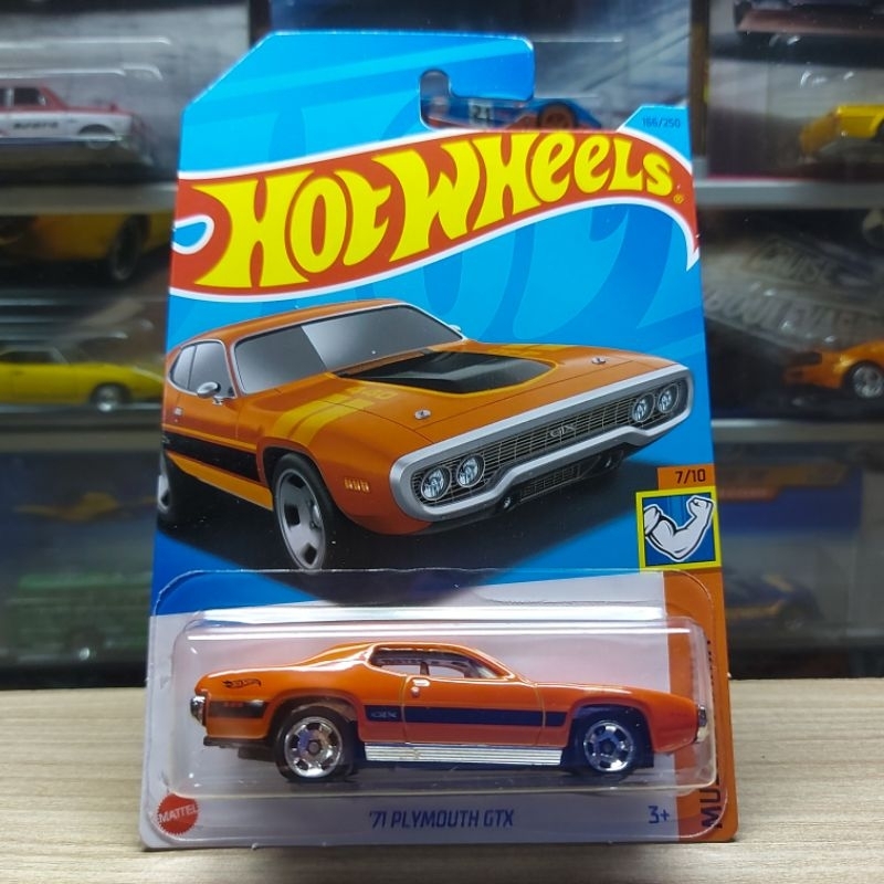 HOT WHEELS 71 PLYMOUTH GTX ORANGE 2023