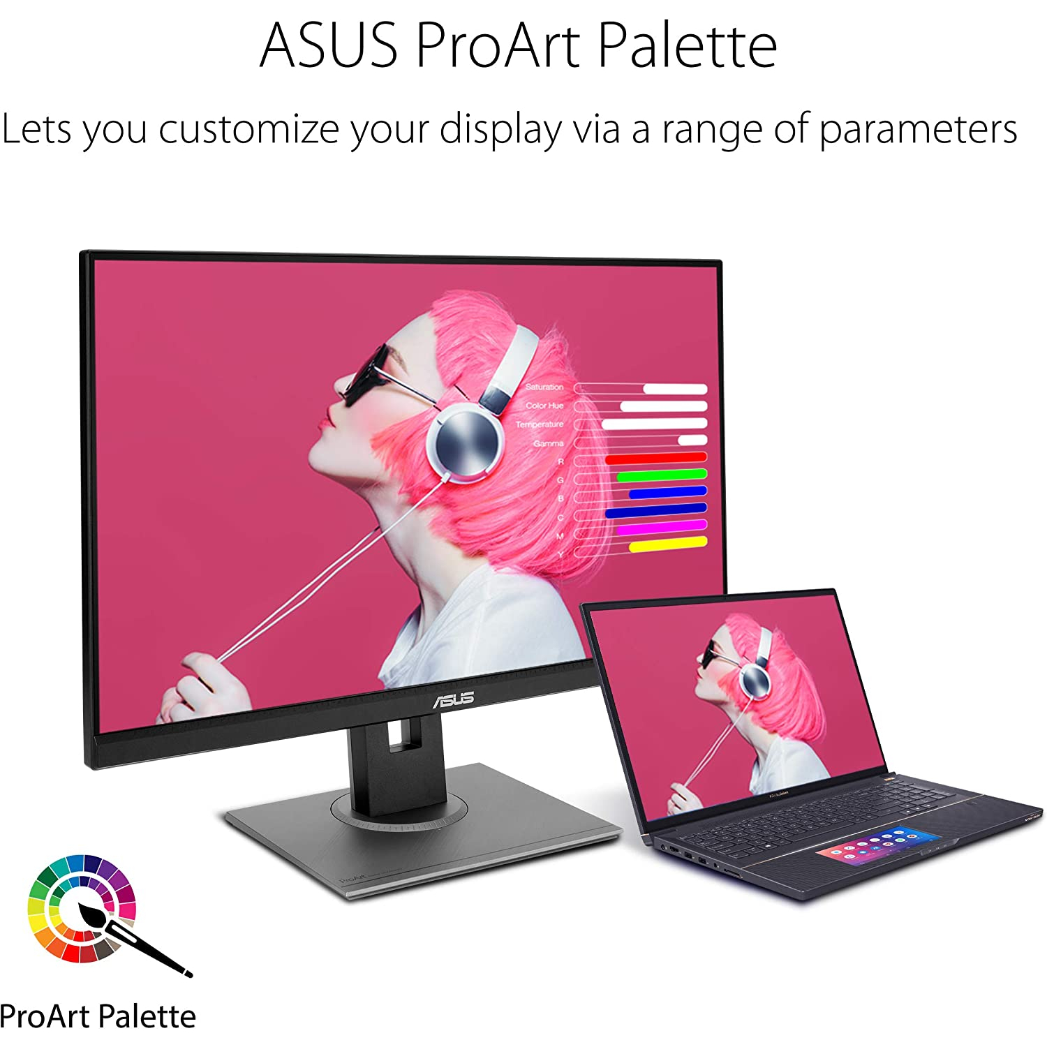ASUS ProArt Display PA278QV IPS 2560 x 1440 100% sRGB Profesional Monitor