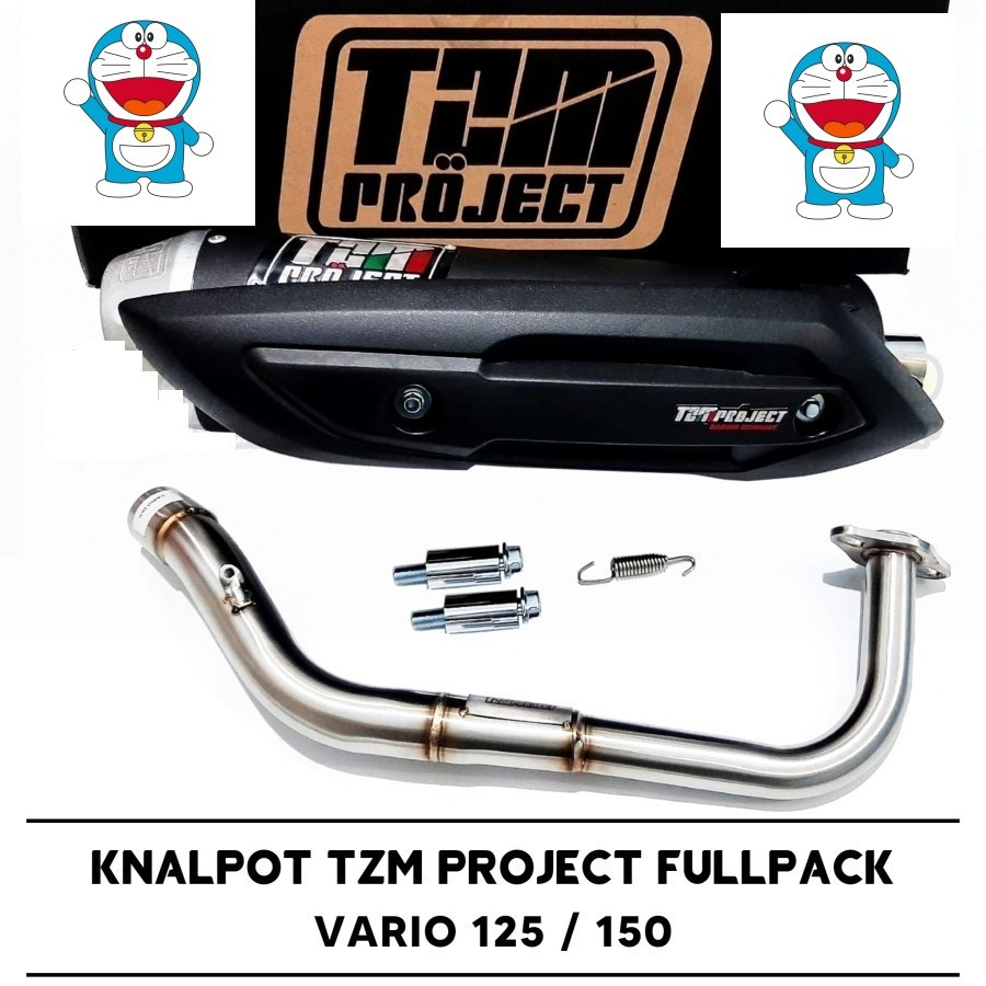 Knalpot Standar Racing TZM Project HONDA Vario 125 VARIO 150 LED OLD