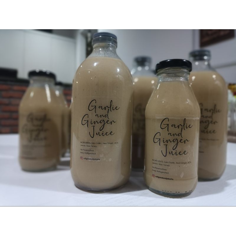 

Juice Garlic & Ginger ( Bawang tunggal dan Jahe)