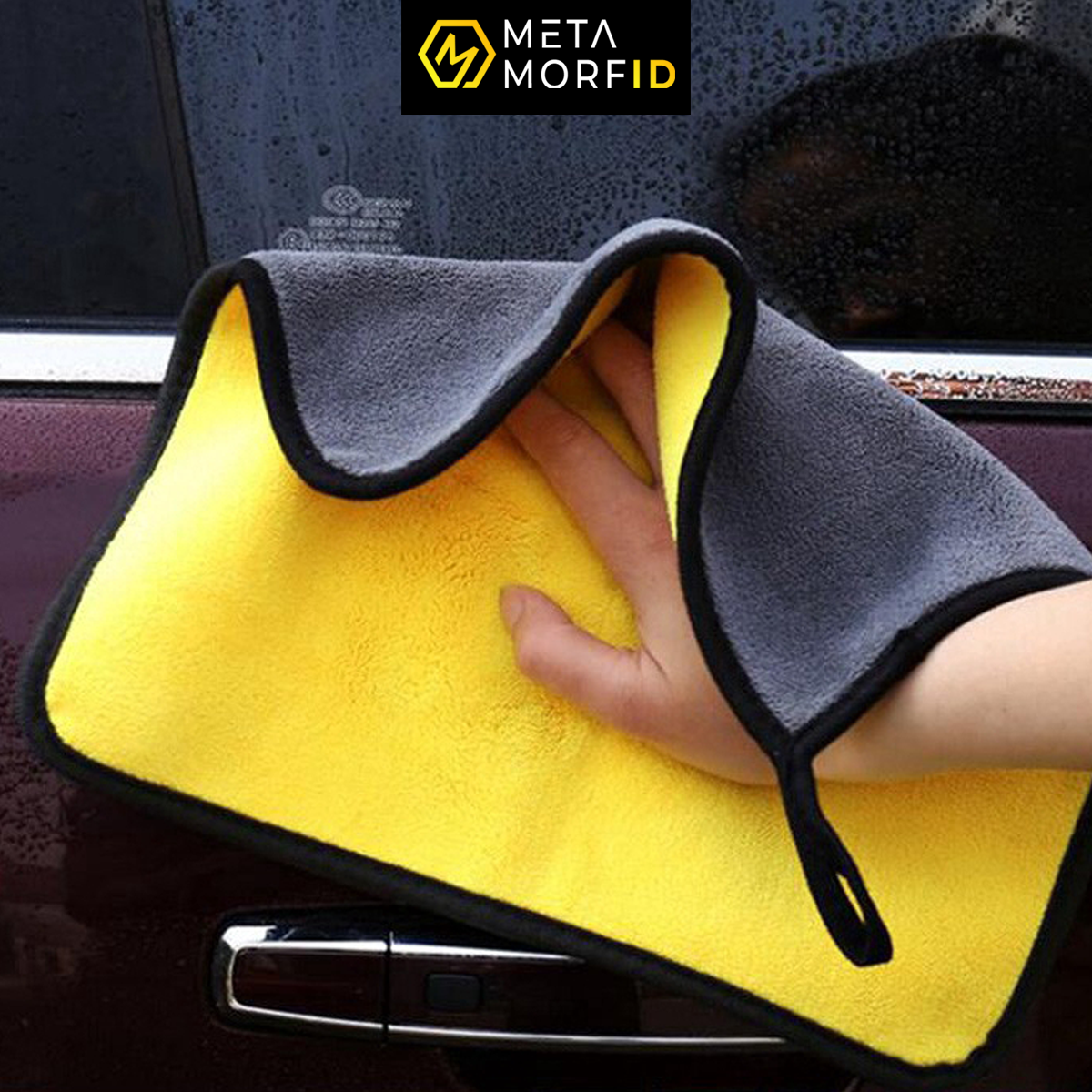Metamorfid Microfiber Cloth/Lap Microfiber Serbaguna 280gsm