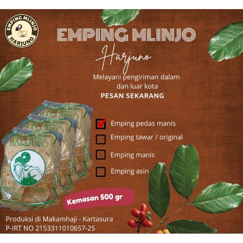 

Emping Mlinjo Harjuno