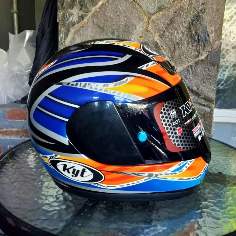 KYT xspeed 805 orange blue