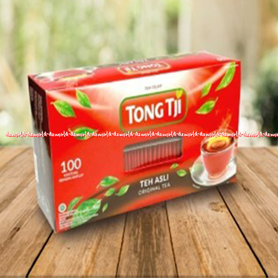 Tong Tji Teh Asli 100sachet Minuman Teh Original Telup Tongji Kemasan Merah Daun Teh Hitam Thong Tji Amplop Black Tea