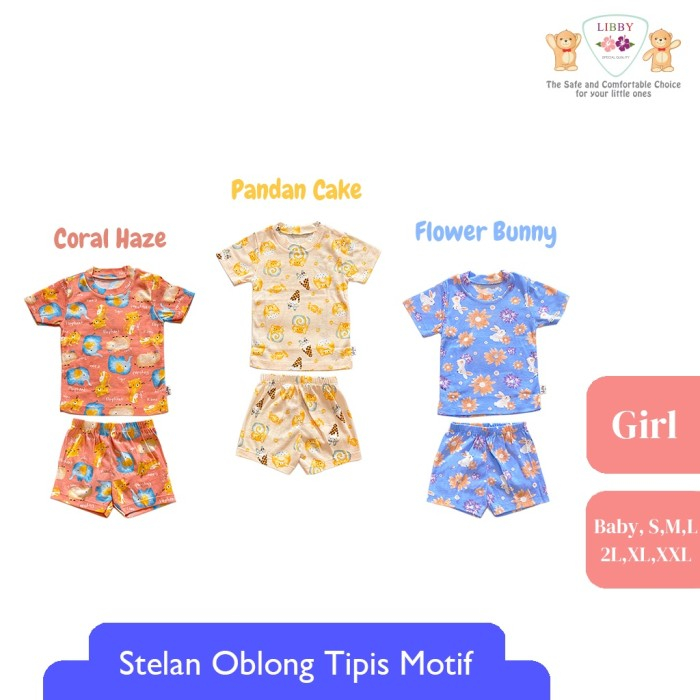 LIBBY SETELAN OBLONG PENDEK KECIL RIB COTTON GIRL5