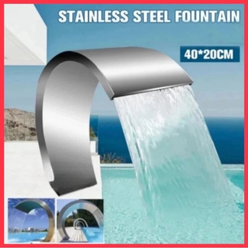 Waterfall kolam renang