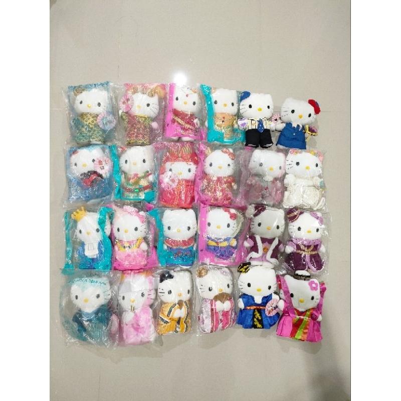 [ READY 12 PASANG ] Boneka McD Hello Kitty Wedding