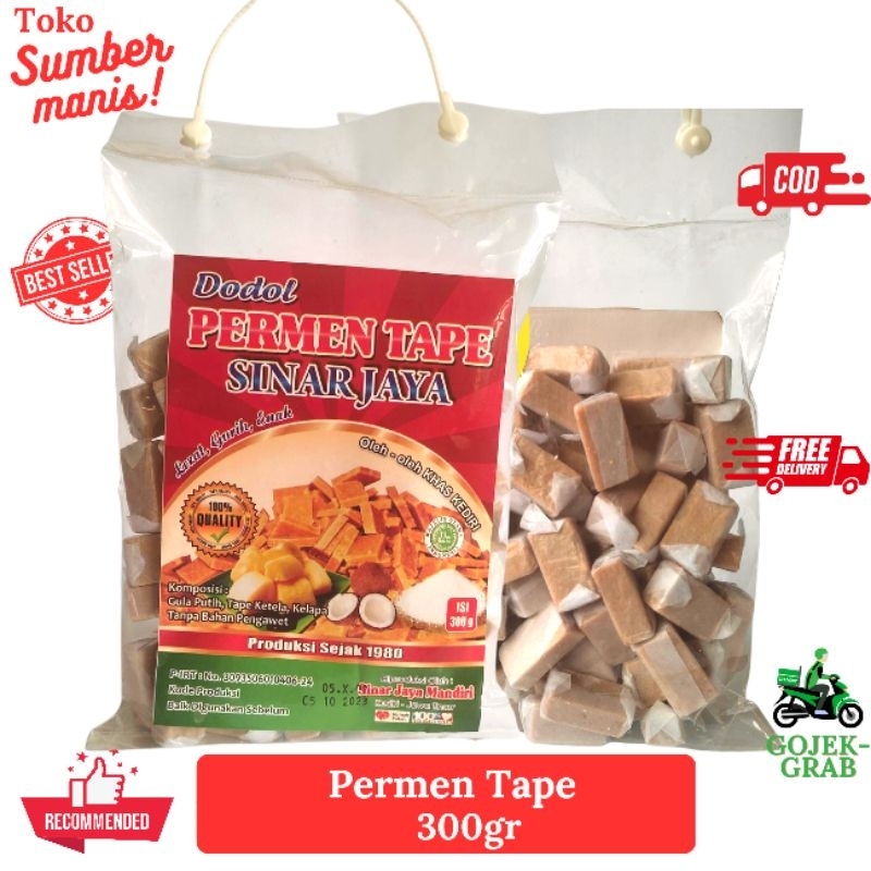 

Permen Tape Camilan Tradisional Oleh Oleh Malang