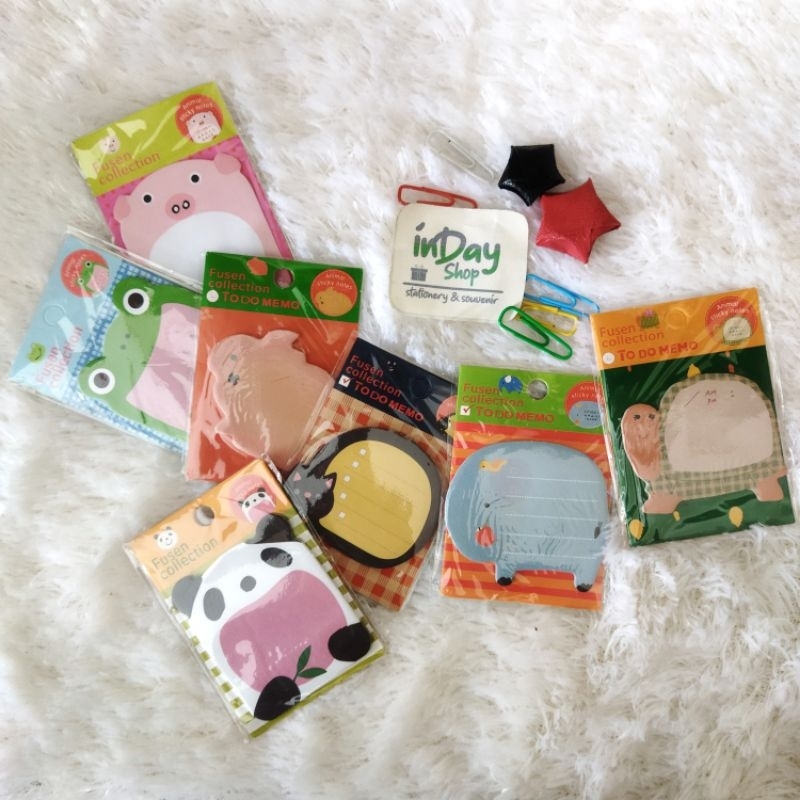 

Sticky Notes /Stick Marker Karakter Mini | INDAY SHOP