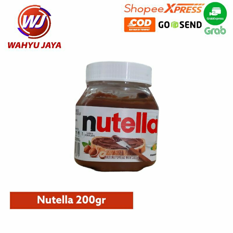 

Nutella selai coklat 200gram