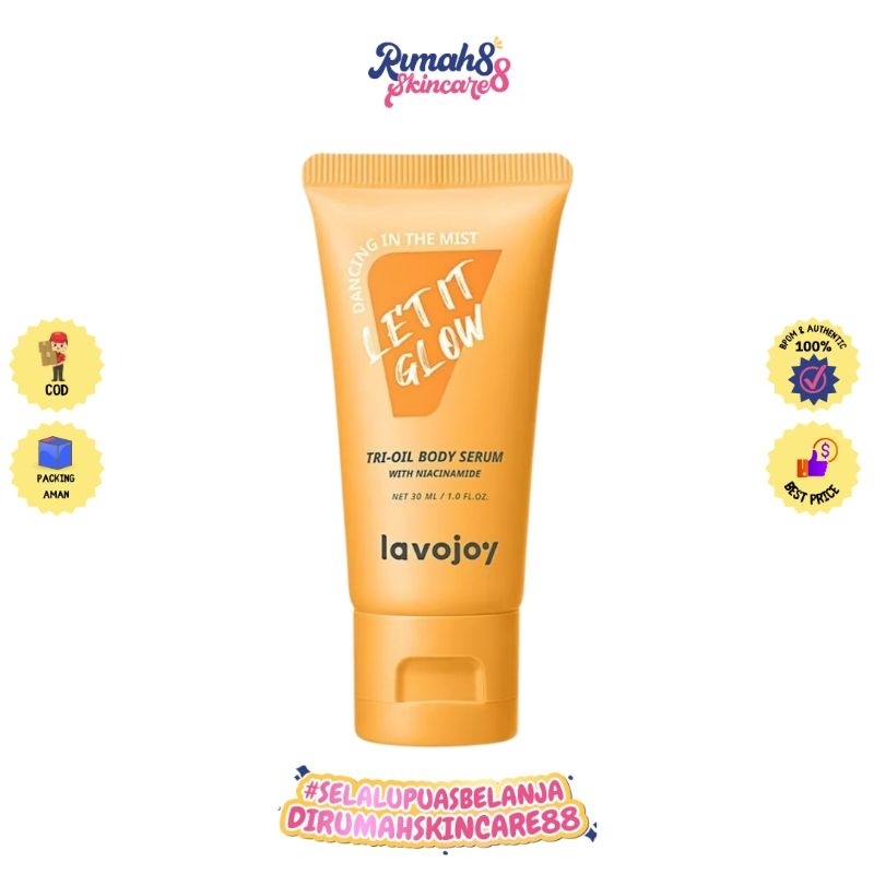 LVJ LAVOJOY Let It Glow Dancing In The Mist Body Serum Travel Size 30ml