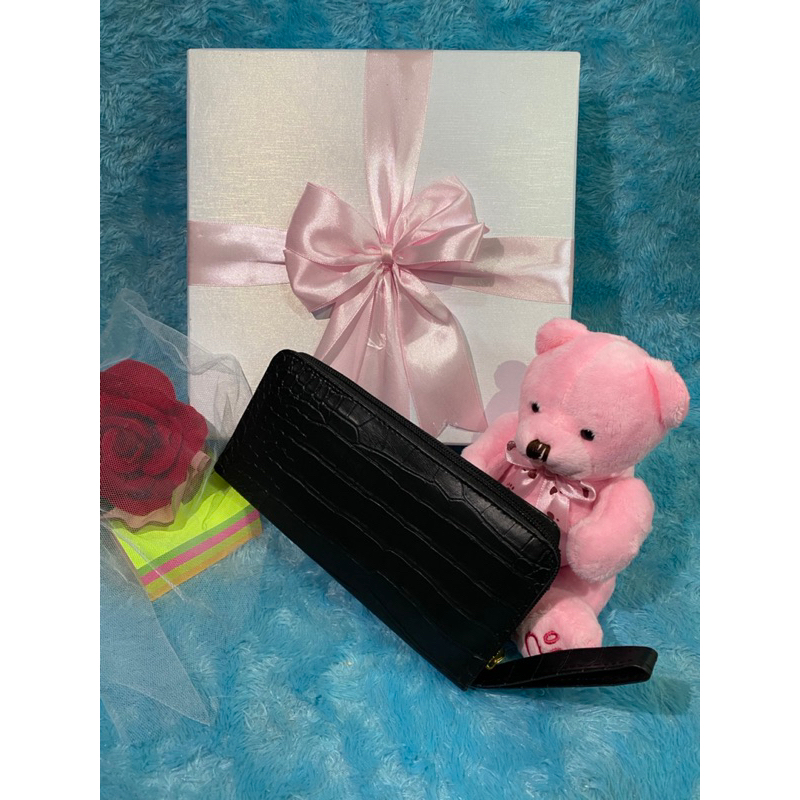 Dompet Korea Wanita | Pouch | Handbag | Dompet Wanita Hitam | Dompet Lina