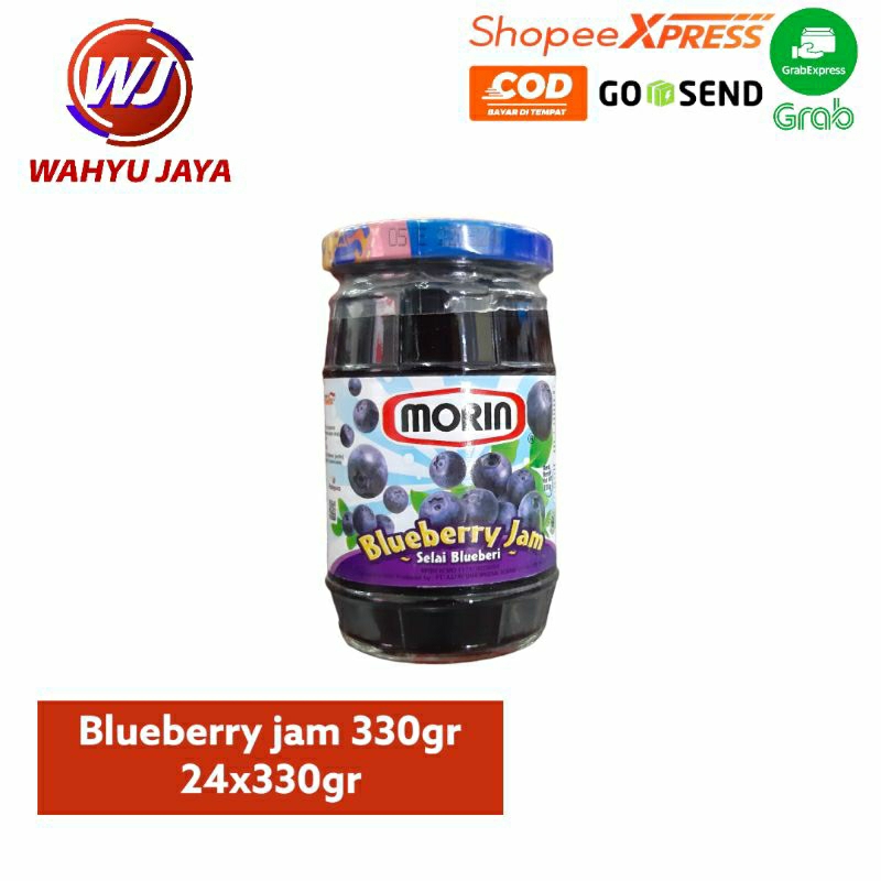 

morin blueberry jam 330gram