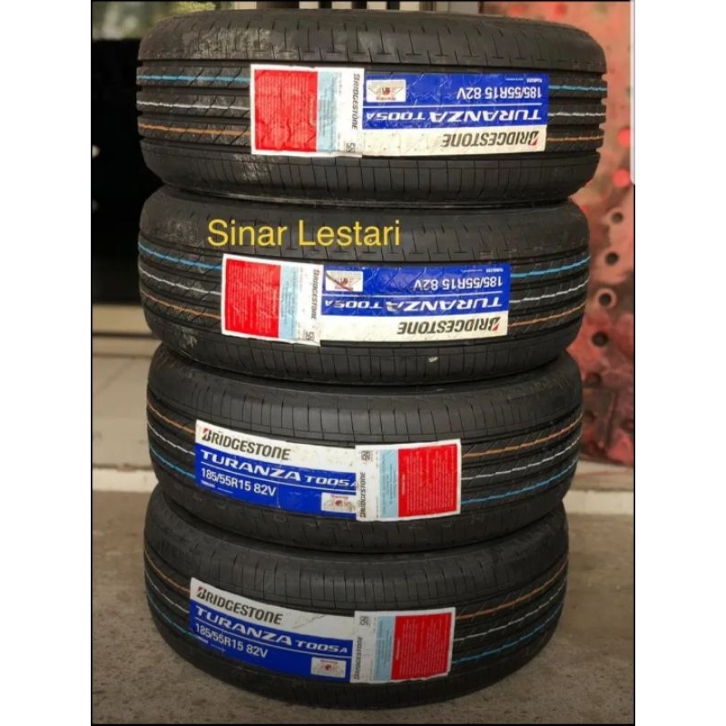 Ban Bridgestone TuranzaT005 185 55 R15 82V Ban Mobil Jazz,Brio Rs,Agya,City,Mirage Dll.