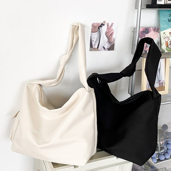 HAYDEN ZELLOW BAG SLING BAG KOREA TOTE BAG KEKINIAN TAS POLOS FASHION WANITA IMPORT WATERPROOF -