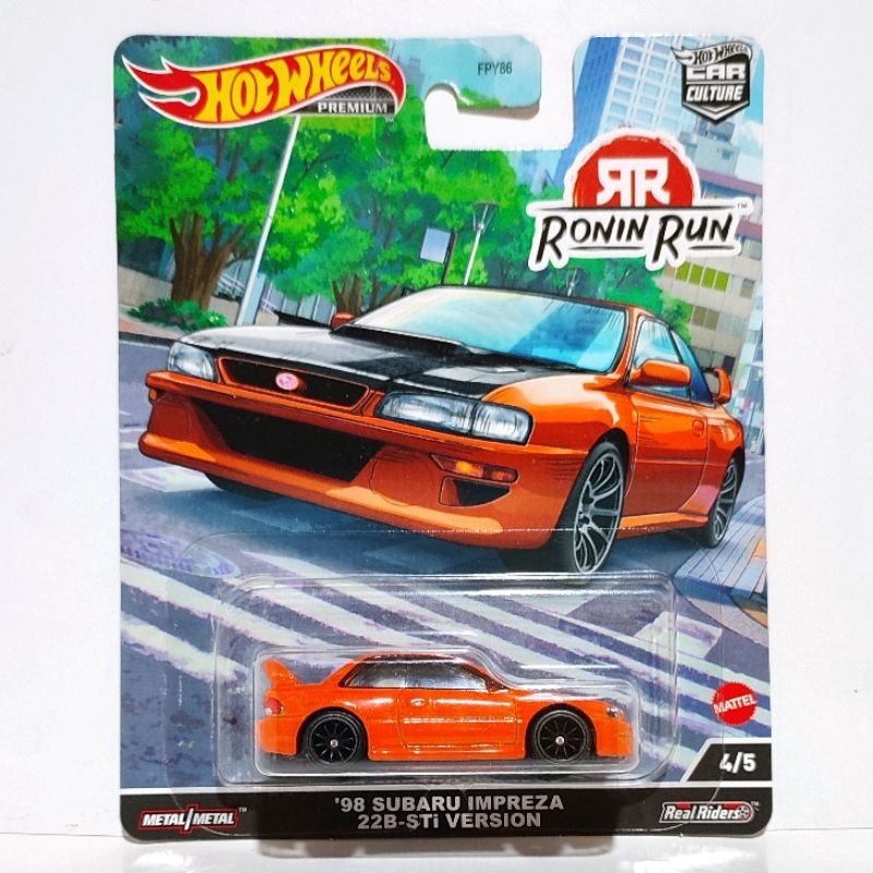 Hot Wheels Subaru Impreza 22B Ronin Run