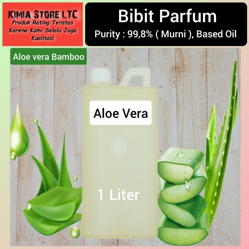 Bibit Parfum Aloe Vera 1 Liter / Fragrance Aloevera Bamboo