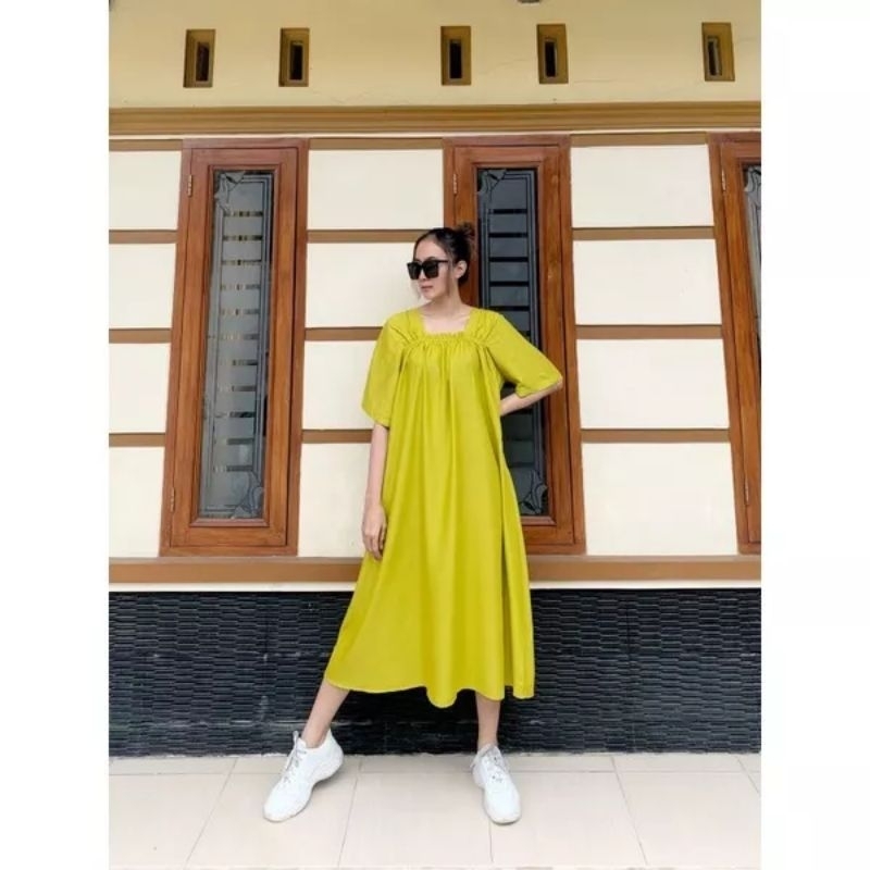 ZARA DRESS POLOS / DRESS LAILA KERUT DADA