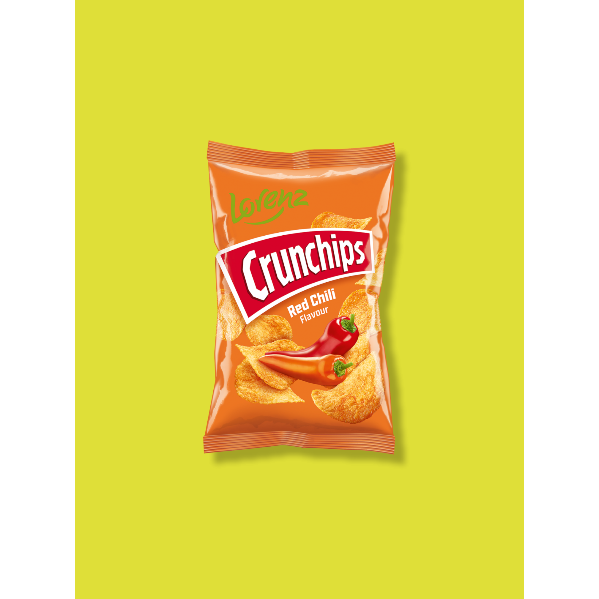 

Lorenz Crunchips Red Chili Flavour