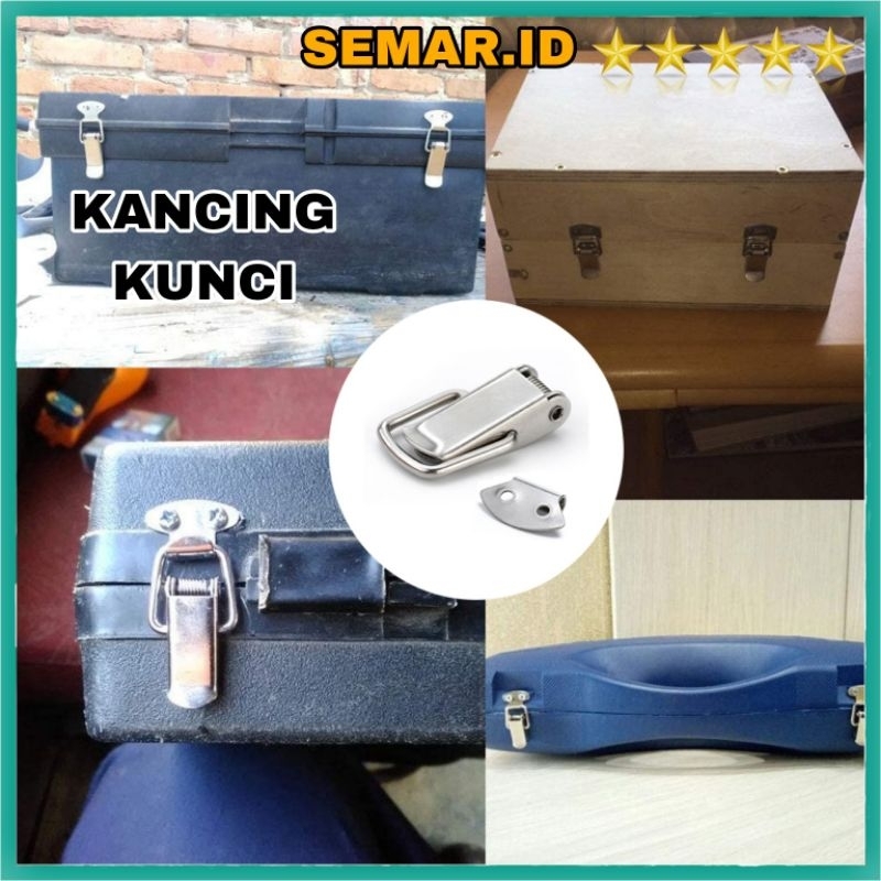 Kancing Kunci Spring Loaded Toggle Latch Catch Hasp