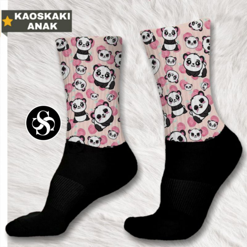 kaos kaki motif anak murah silky indo