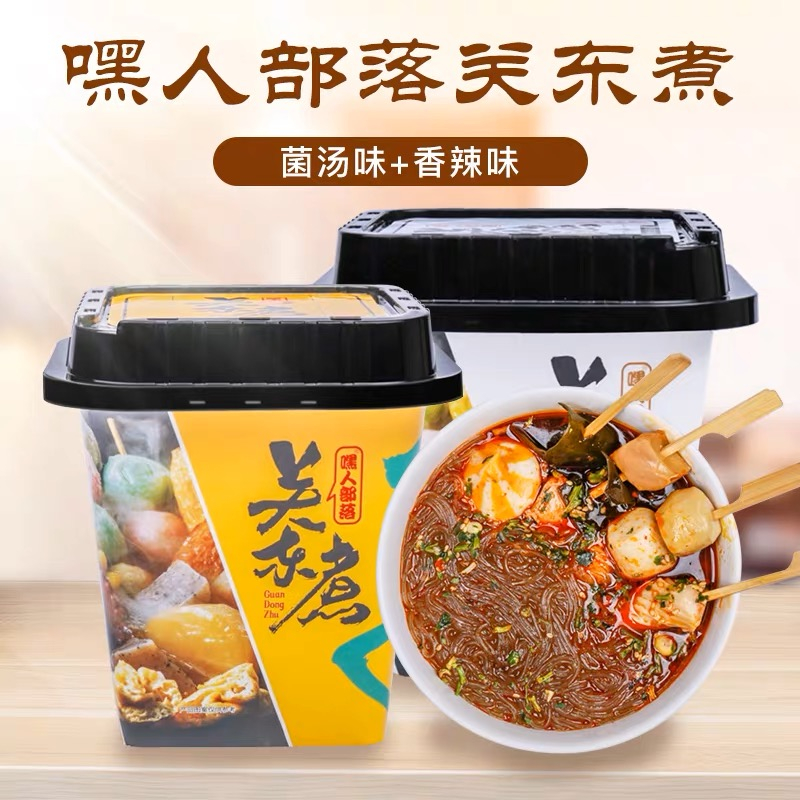 HeirenBuluo Mala Oden Bihun Sohun Fishball Instant Import Guan Dong Zhu - GuanDongZhu Oden Sohun Instant 154-155g嘿人部落 关东煮