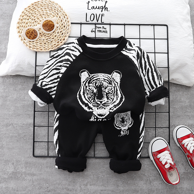 Setelan Anak Laki Laki M0RGAN Sweater Set Tracksuit Anak Import