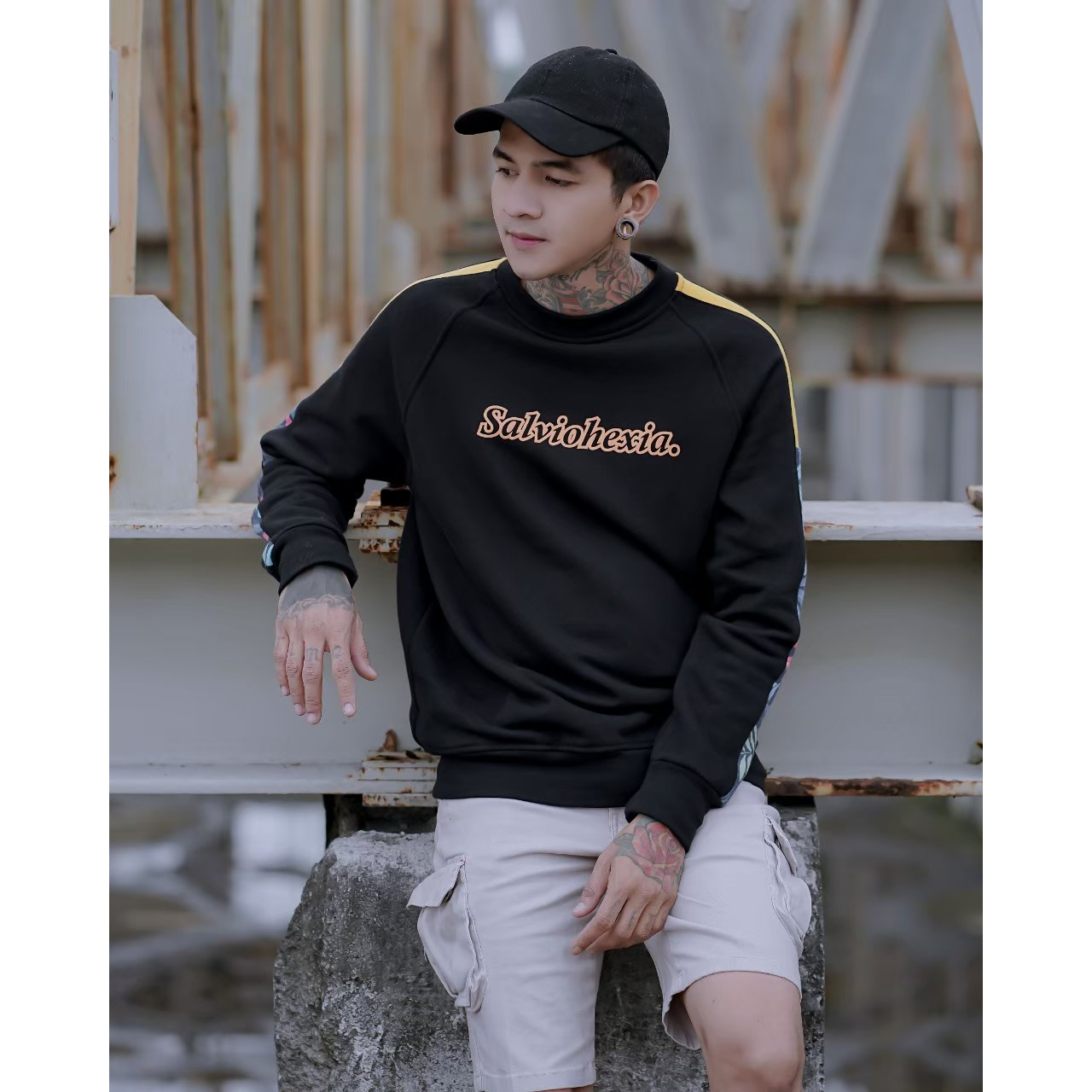 HOODIE CREWNECK PRIA - SWEATER CREWNECK PRIA - CREWNECK ORIGINAL SALVIO HEXIA