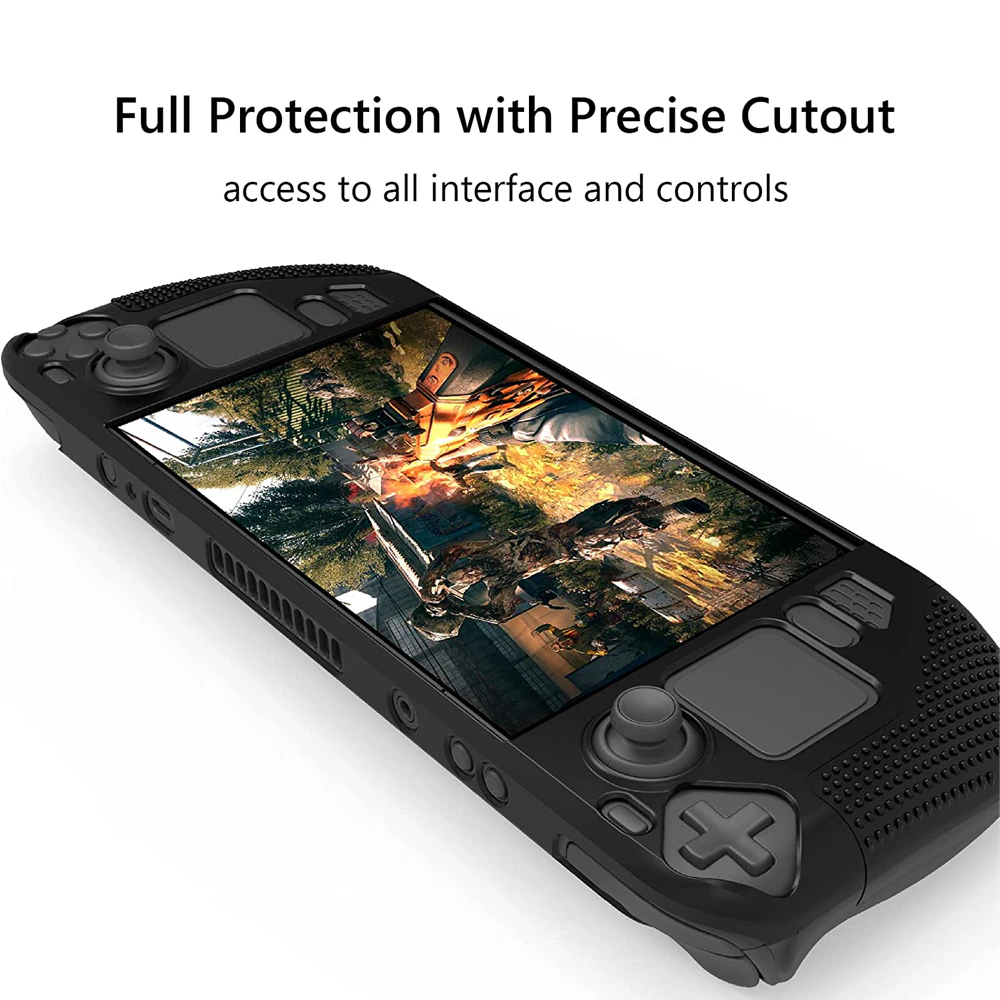 Case Protector Steam Deck Silicone/Steam Deck Full Shock Protection Cover